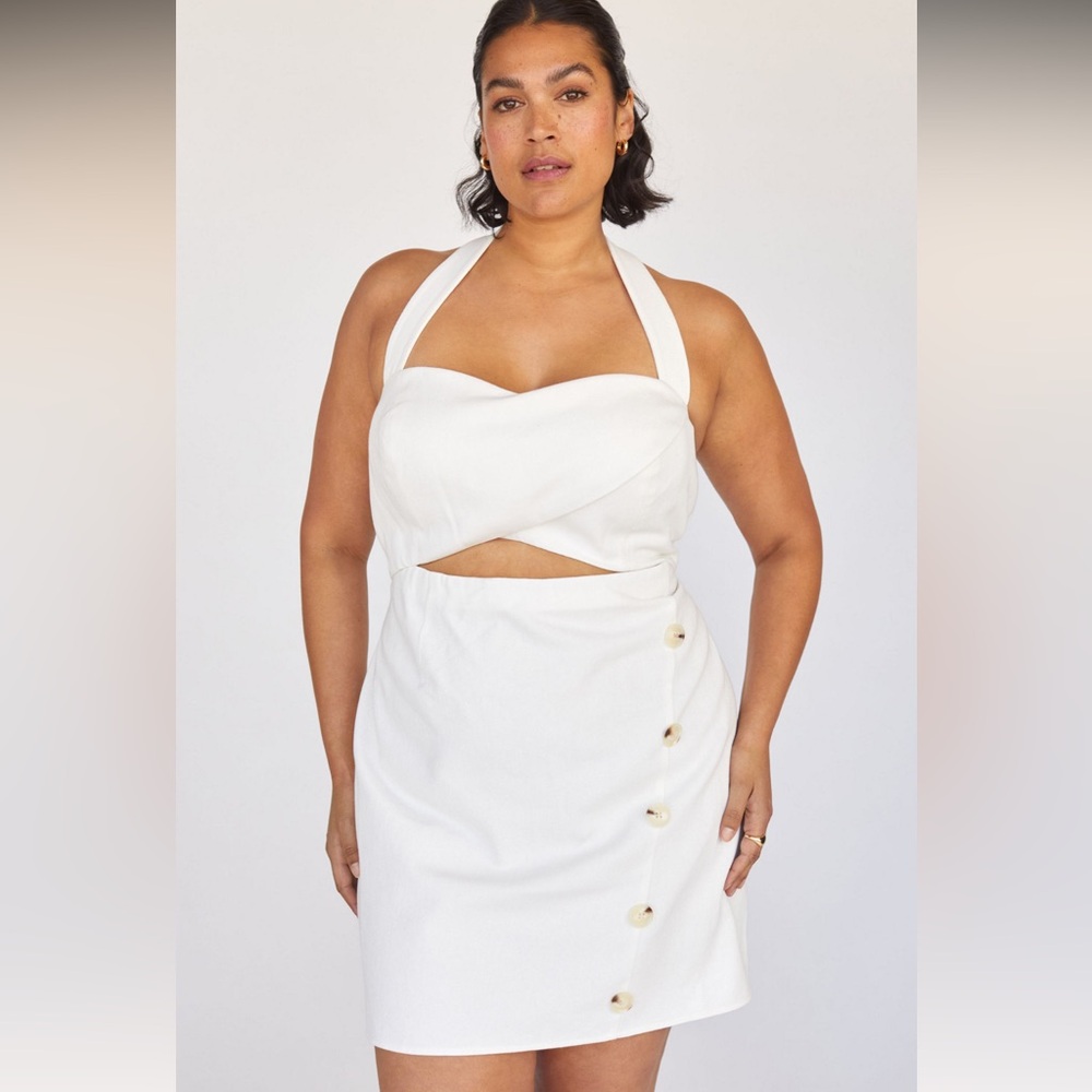 NWOT Mare Mare x Anthropologie halter dress